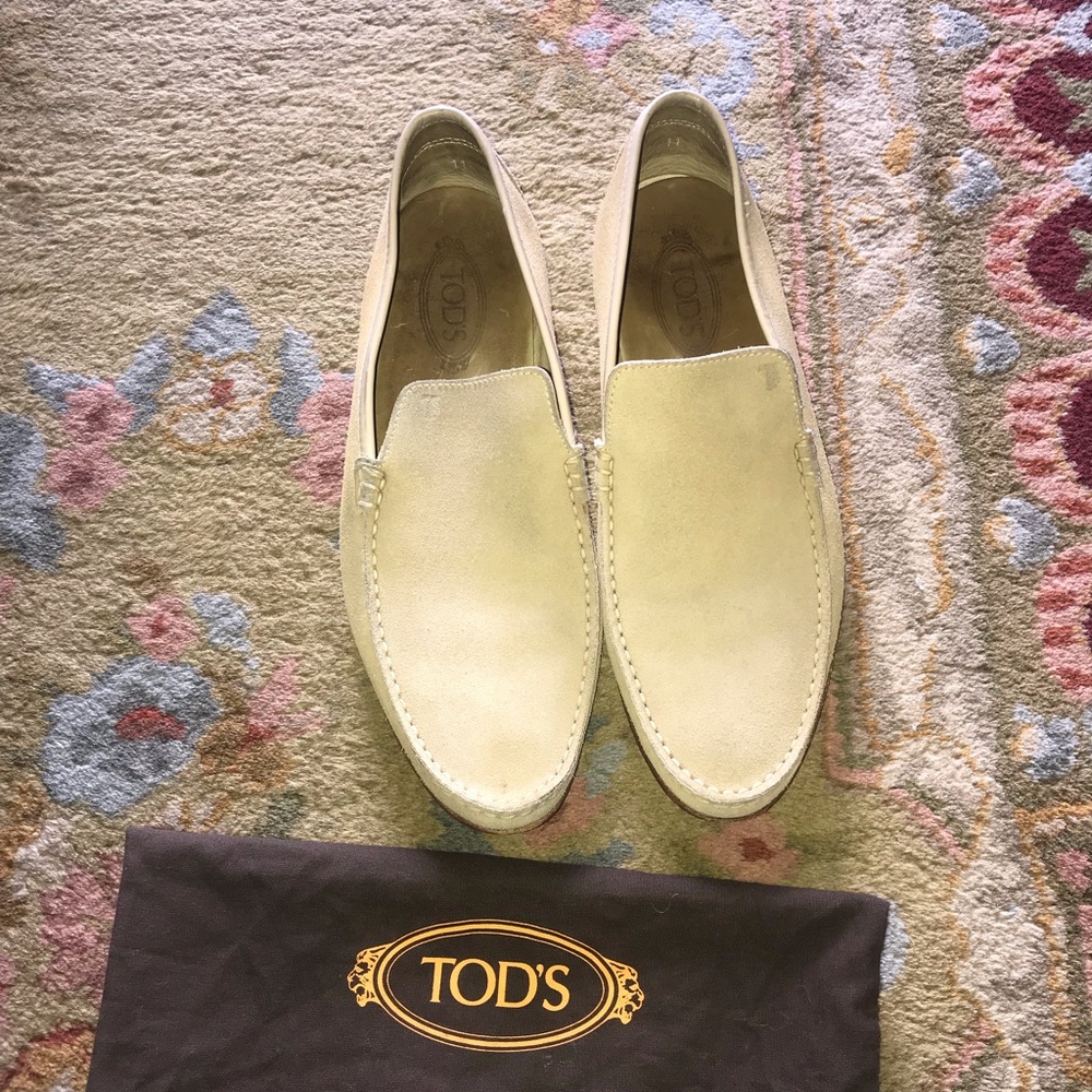 Tod’s Slip-On Loafers In Suede